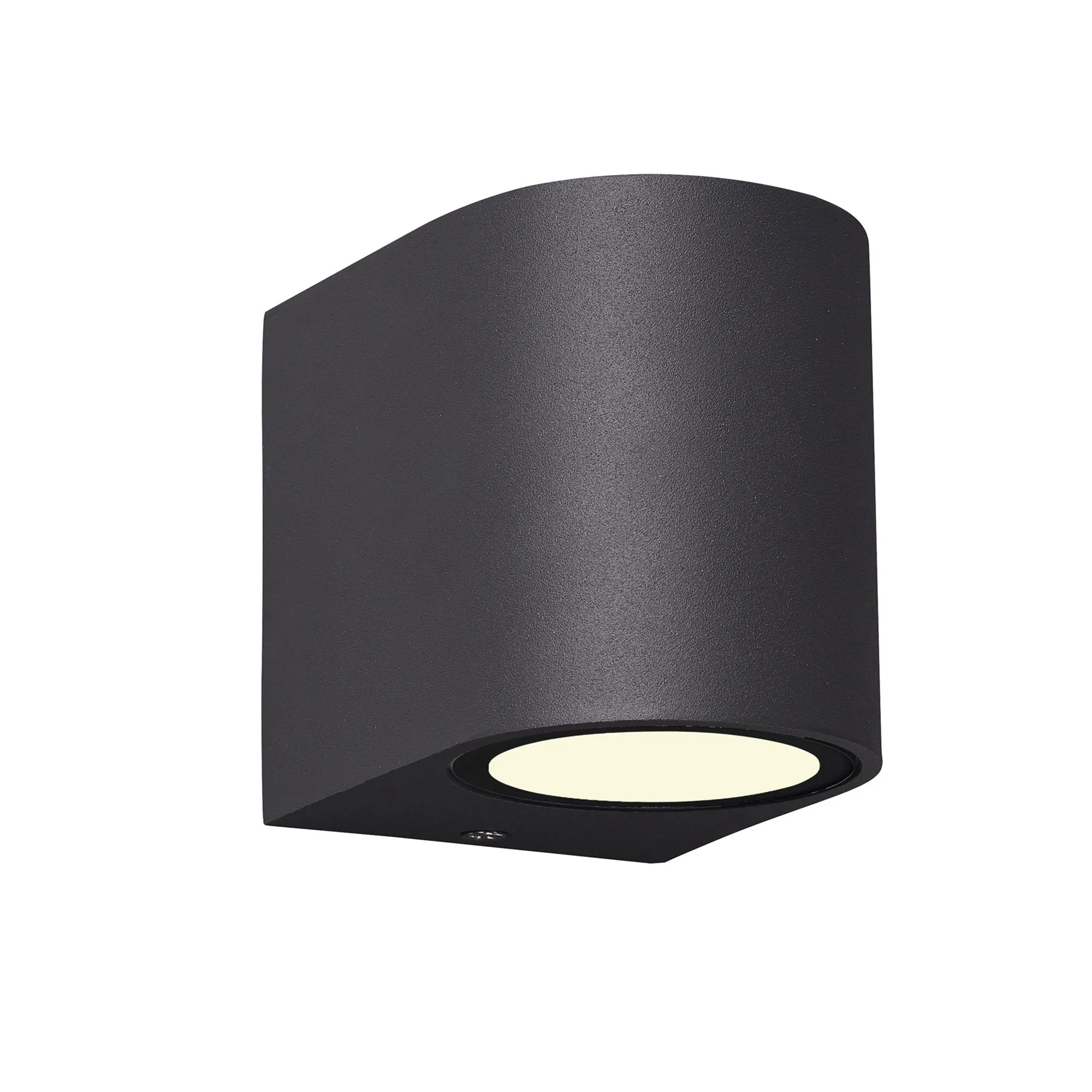 M6512  Kandanchu Round Wall Lamp 1 Light Anthracite